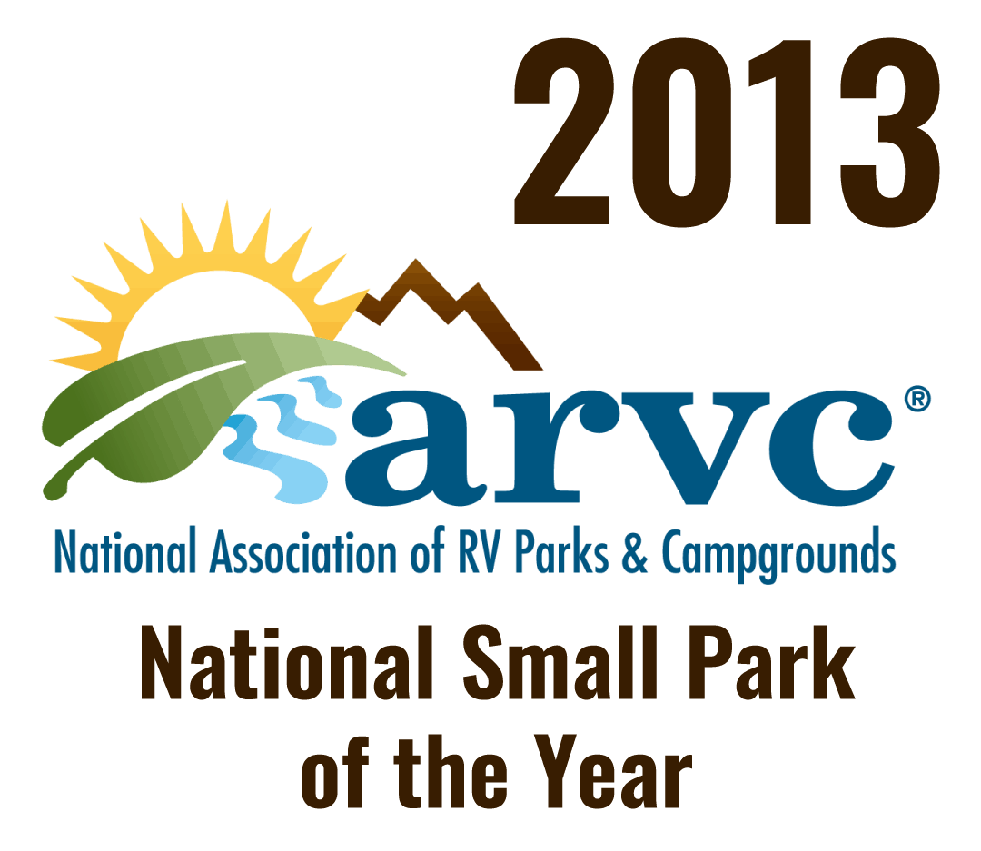 2013 ARVC National Small Park of the Year award