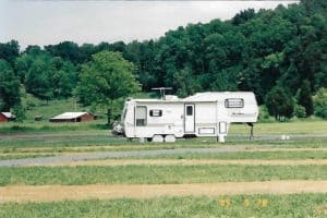 First camper at Big Meadow Campground in 1995